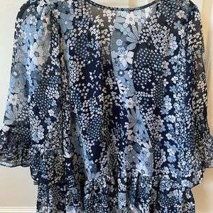 Michael Kors floral blouse